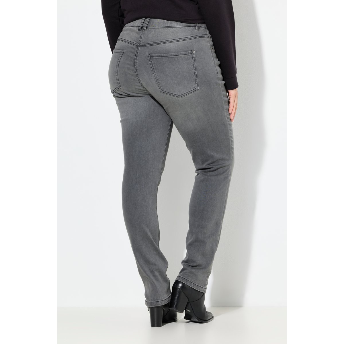 Jean Sarah à jambe étroite jean gris, ULLA POPKEN