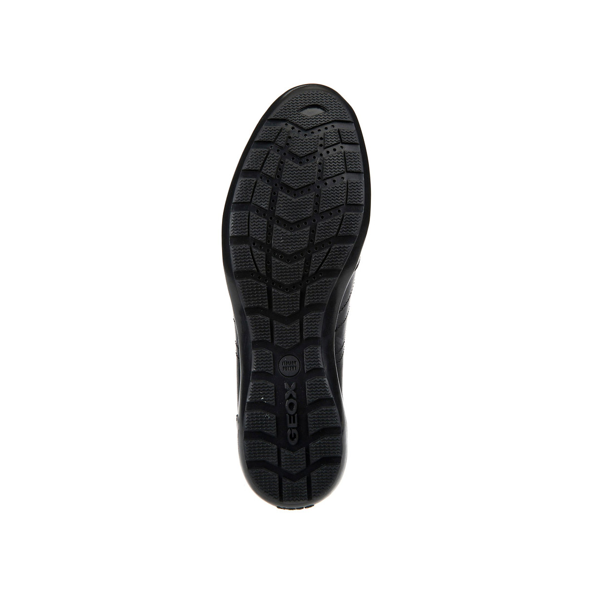 Sapatilhas em pele, Symbol preto , GEOX