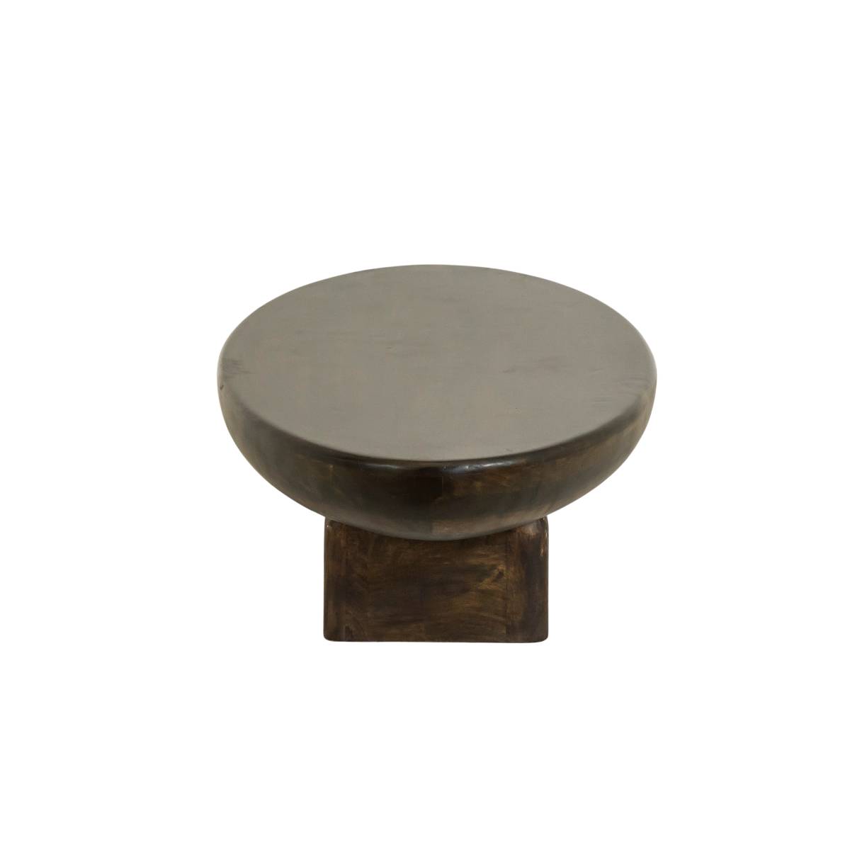 Table basse en bois de manguier MORANA bois foncé, MADE IN MEUBLES 