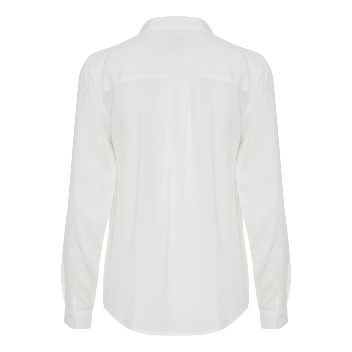 Long sleeved shirt blanc cloud dancer, ICHI