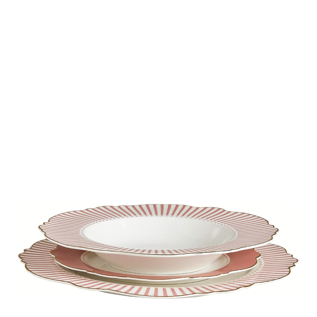 Assiette à dessert - Rose rose, MATHILDE M