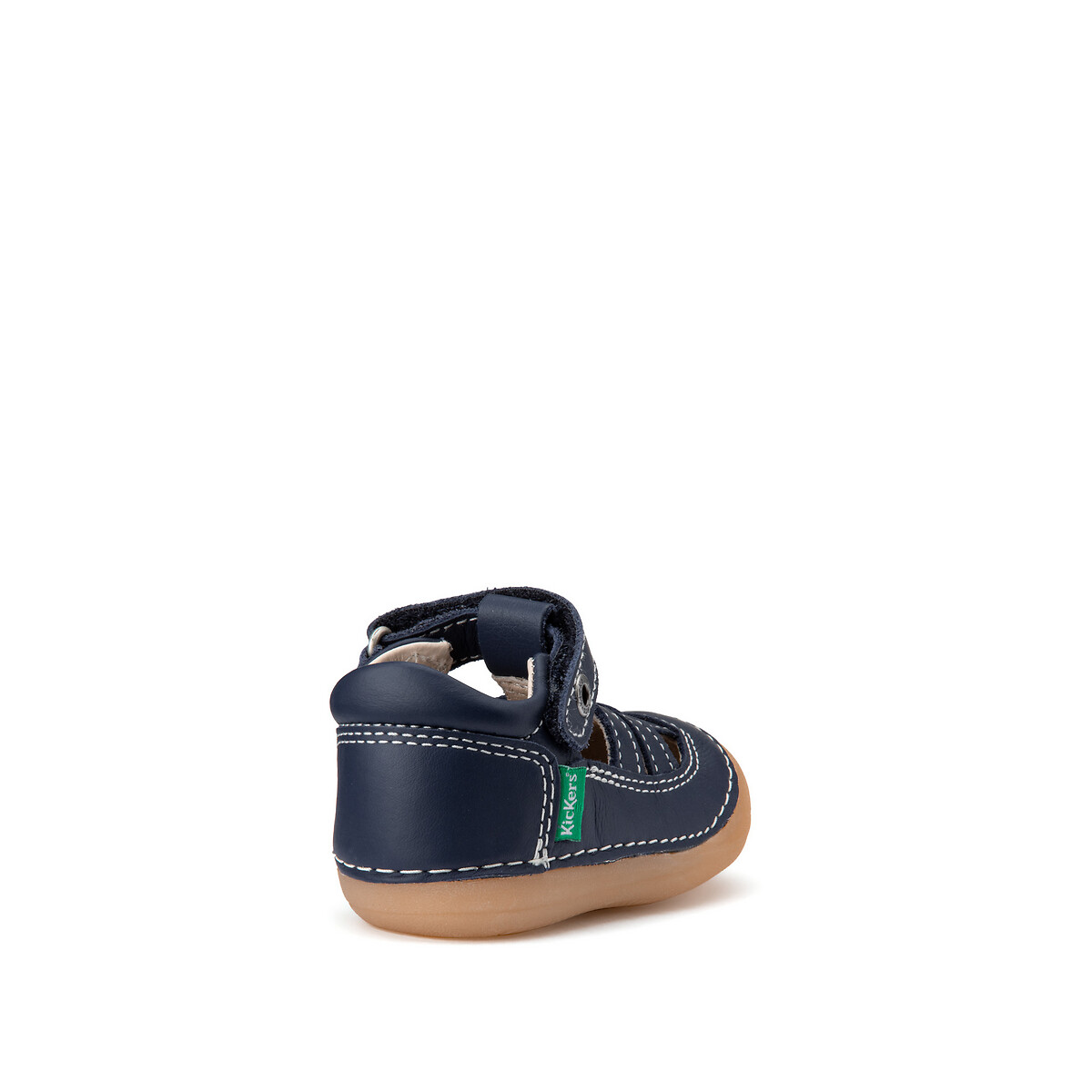 Sandali chiusi in pelle Suchy navy, KICKERS
