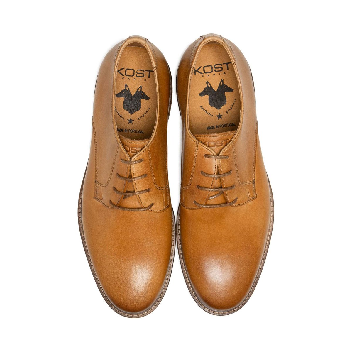 Derbies Steady C cognac, KOST