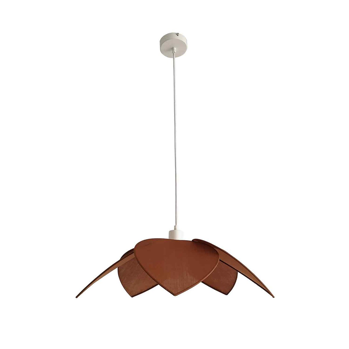 Suspension pétales de fleur marron foncé, OPJET