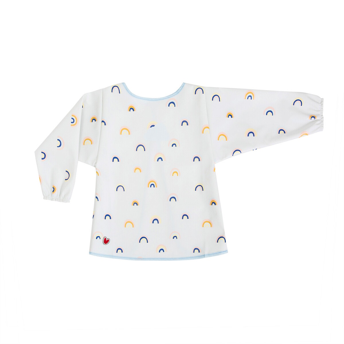 Tablier Bavoir blanc imprimé, BABY TO LOVE