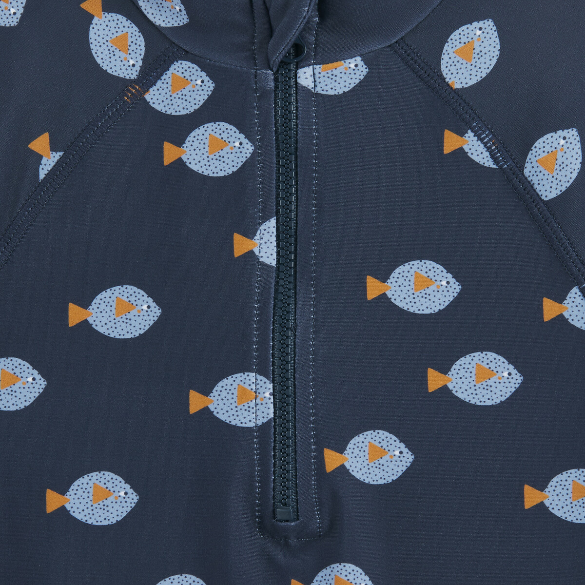 Maillot de bain 1 pièce, imprimé poissons multicolore, LA REDOUTE COLLECTIONS