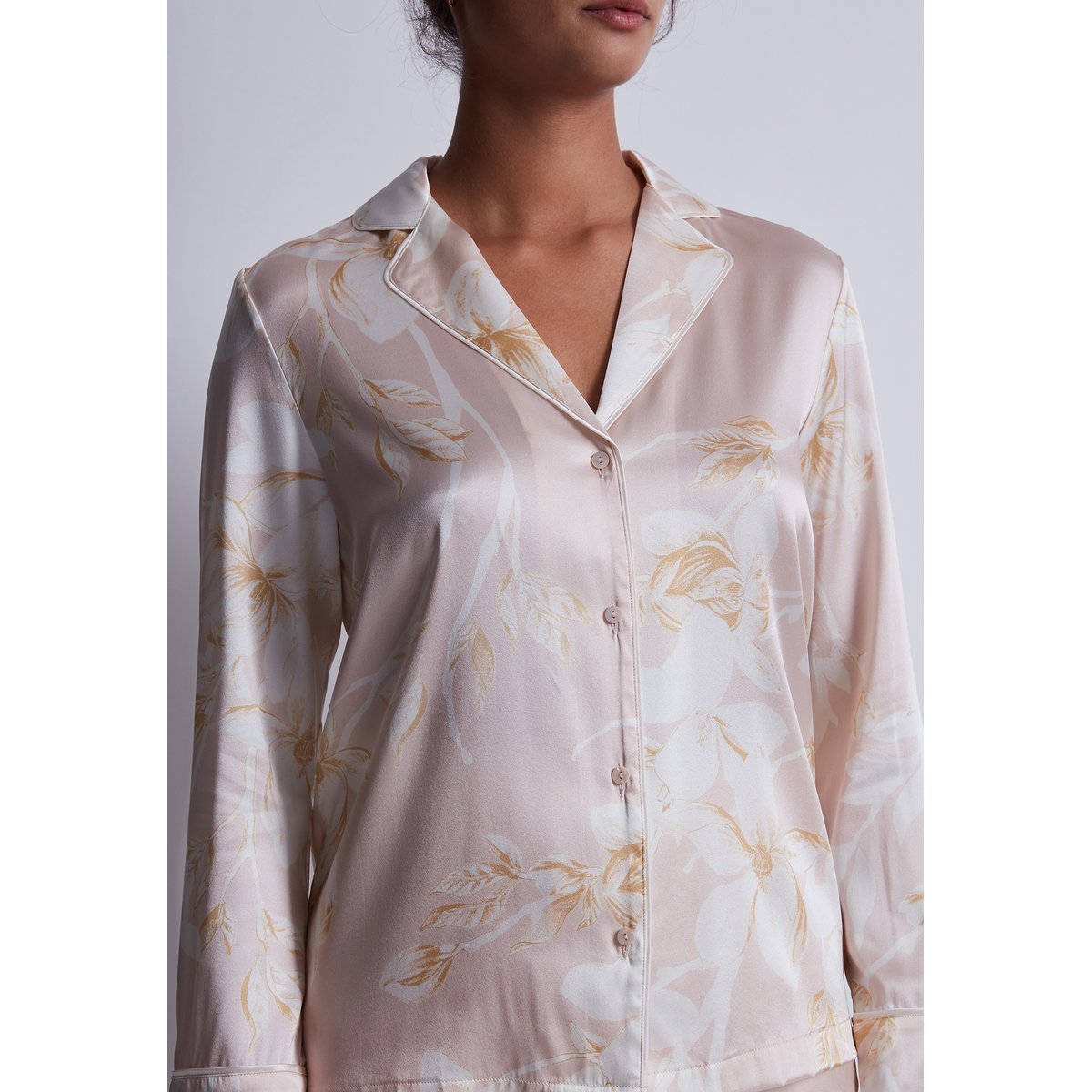 Chemisier Silk By Night rose, AUBADE