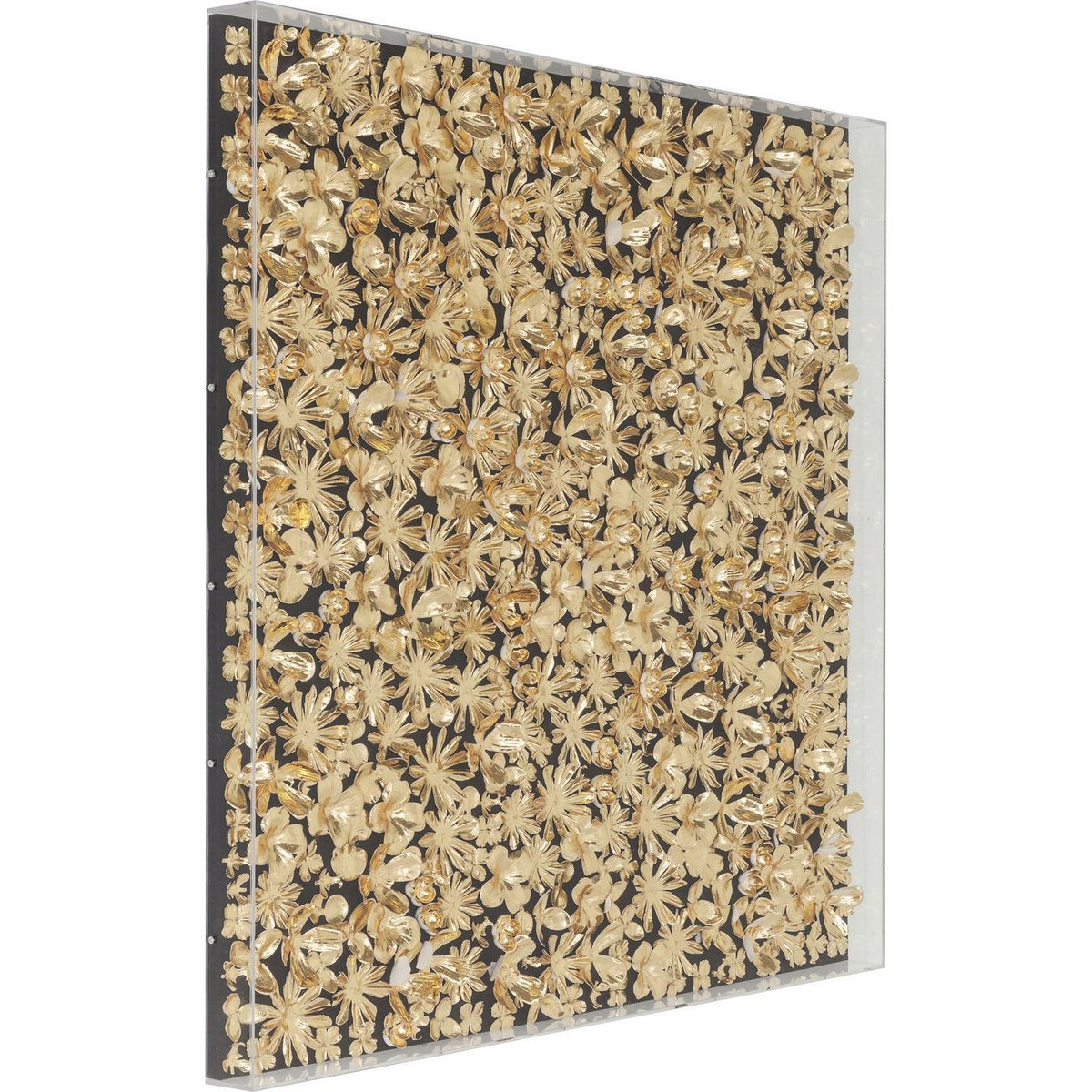Tableau 3D fleurs marron, KARE DESIGN
