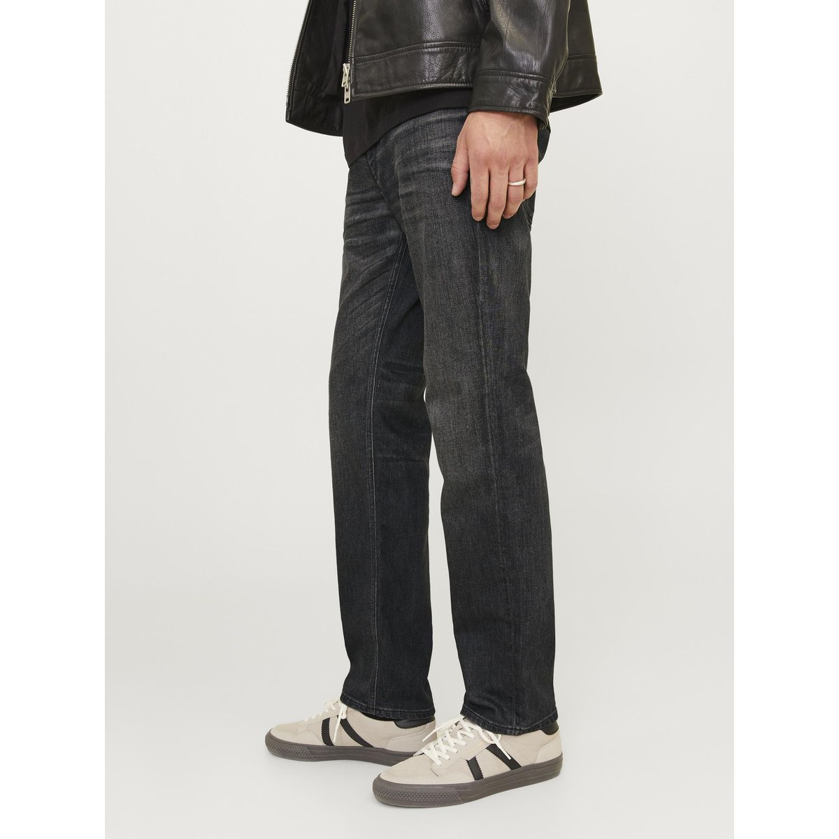 Coupe Regular black denim, JACK & JONES
