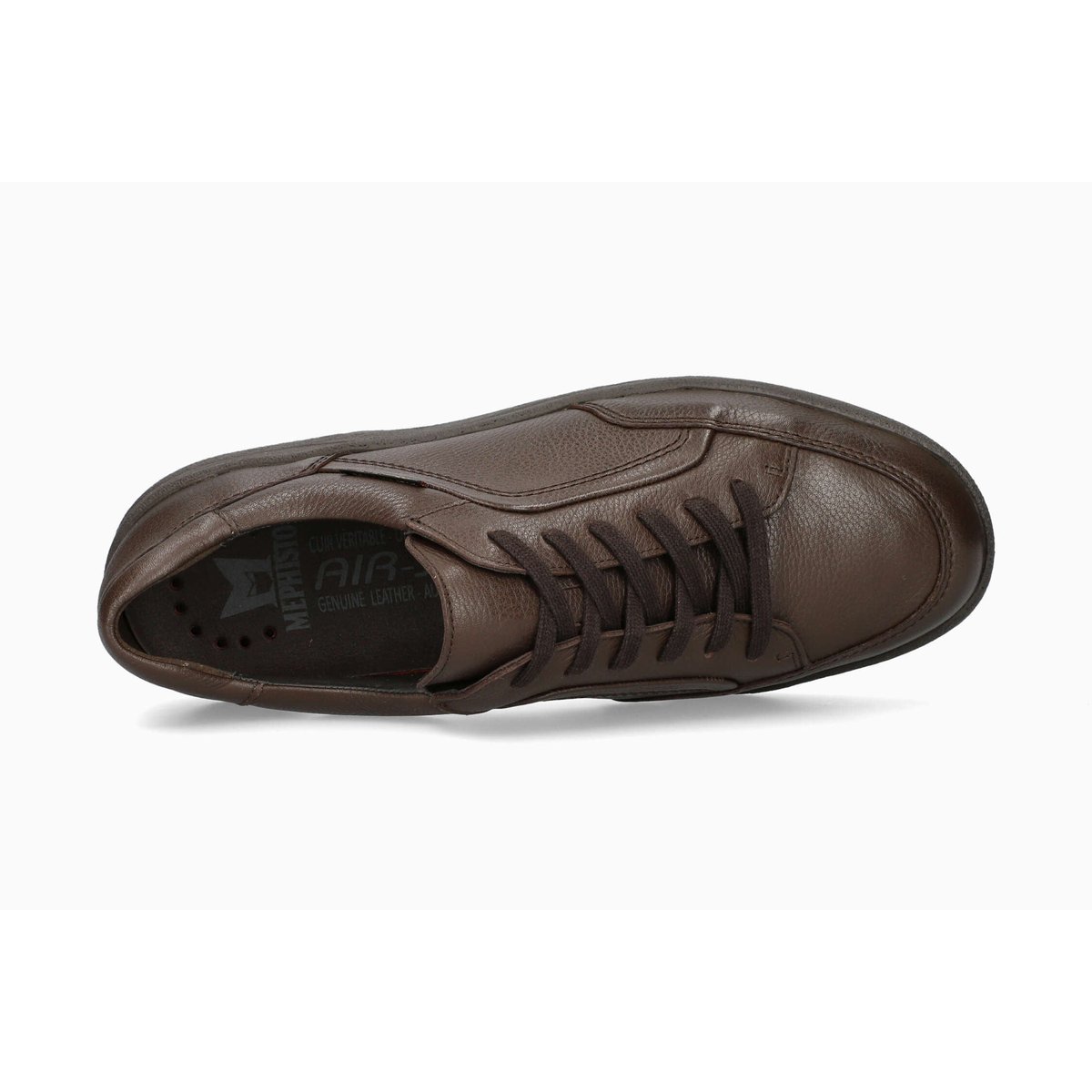 Baskets en cuir RAPHY marron p5145775, MEPHISTO