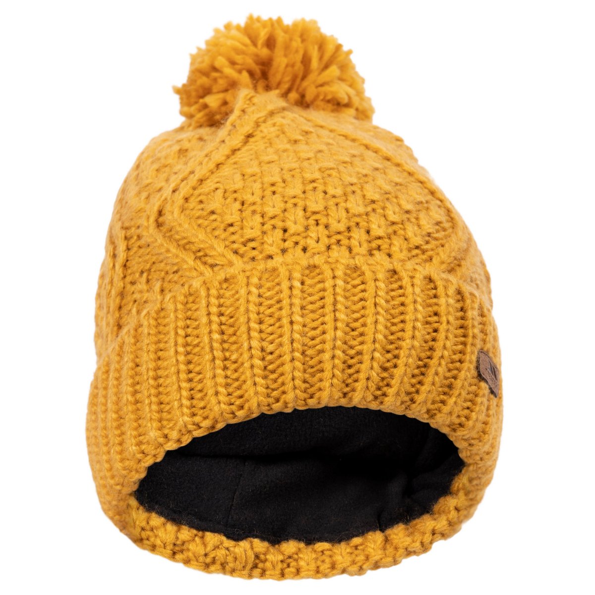 Bonnet tricoté ZYRA jaune foncé, TRESPASS