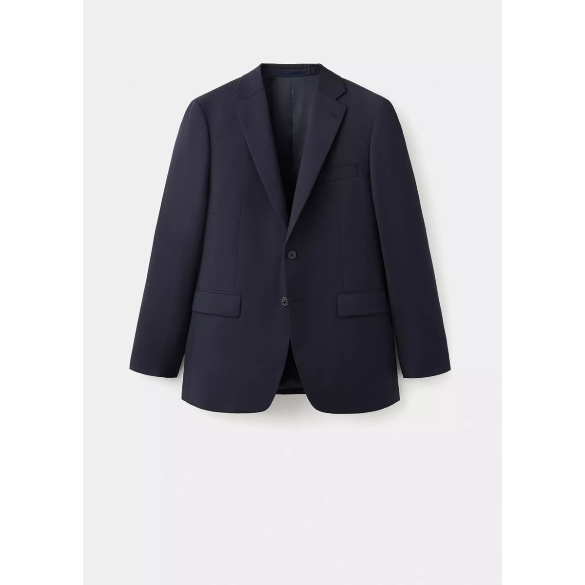 Veste costume Turin 100 % laine vierge bleu marine, MANGO MAN
