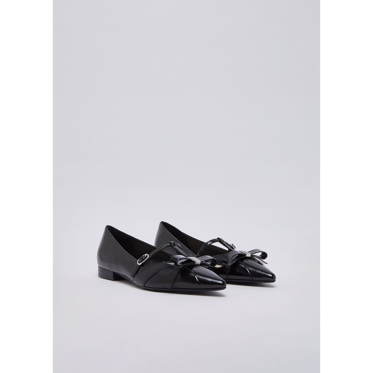 Ballerines avec nœud noir, LIU JO