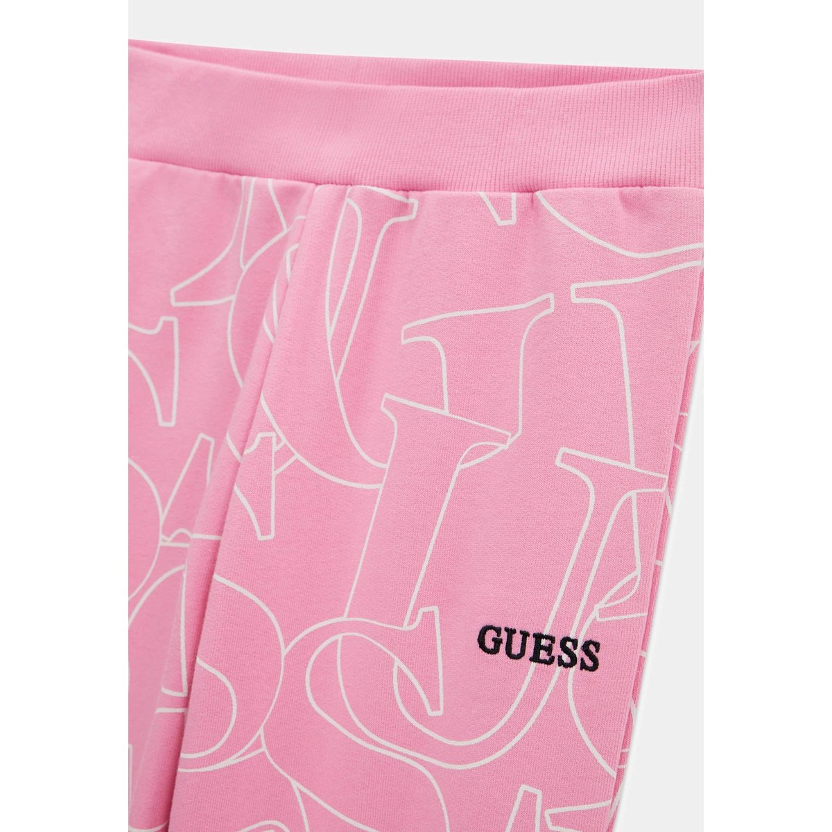Pantalon Avec Logo Intégral rose, GUESS KIDS