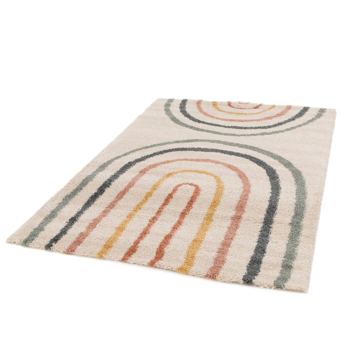 Tapis enfant épais et confortable HARMONI palette colorée, AFK LIVING