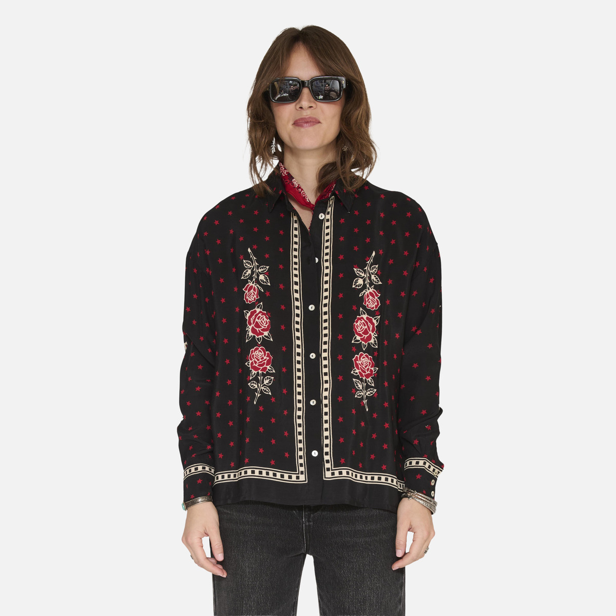 Chemise CHAIMA black, MKT STUDIO
