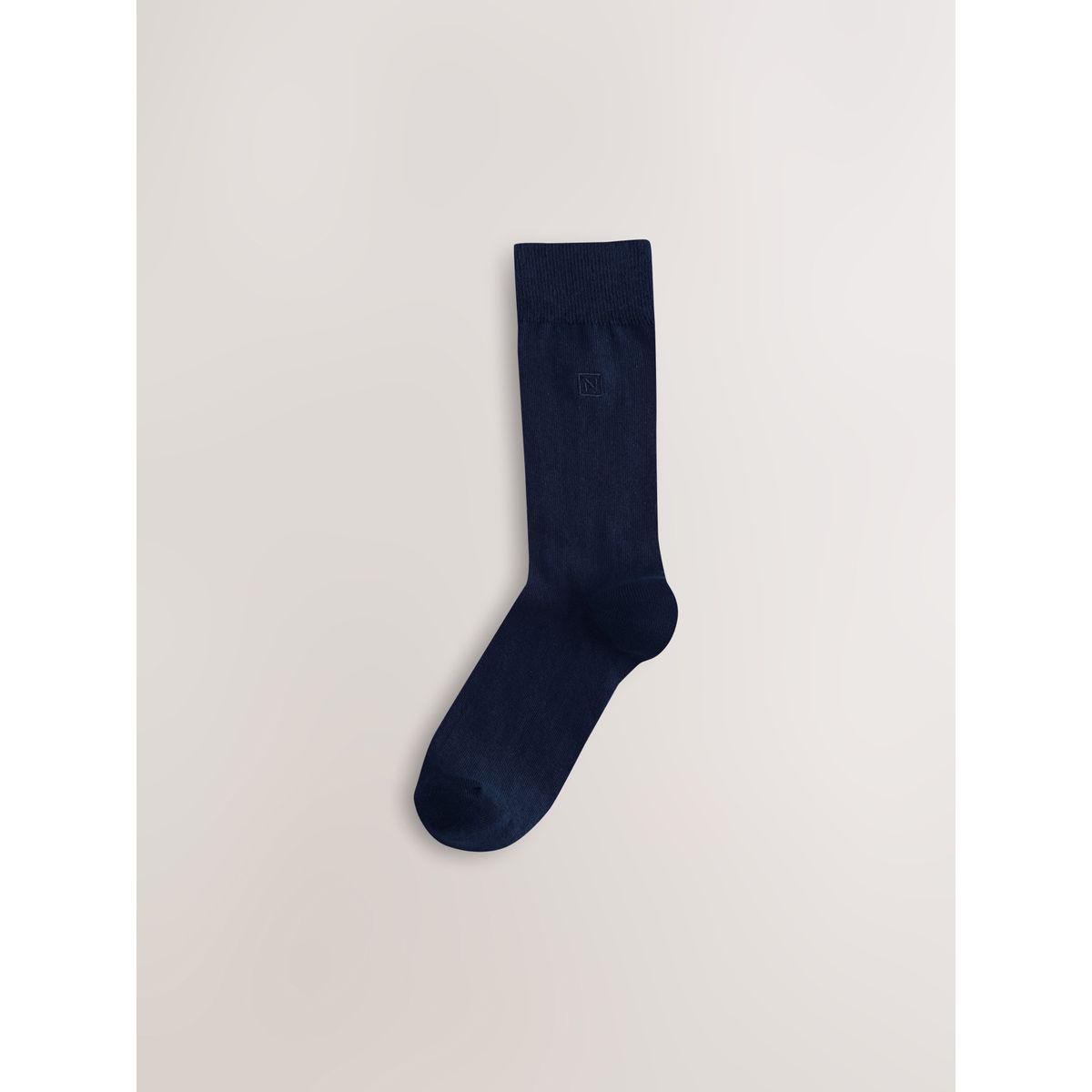 Chaussettes fraîcheur brodées bleu/gris/vert, NEXT