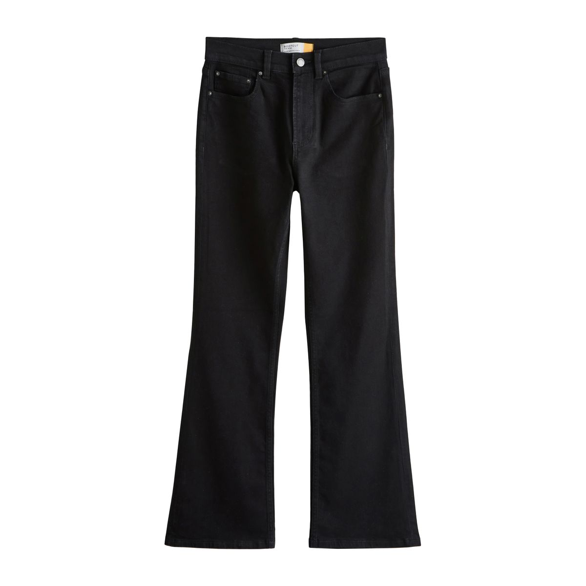 Jean bootcut à taille mi-haute, lot de 2 noir/indigo, NEXT