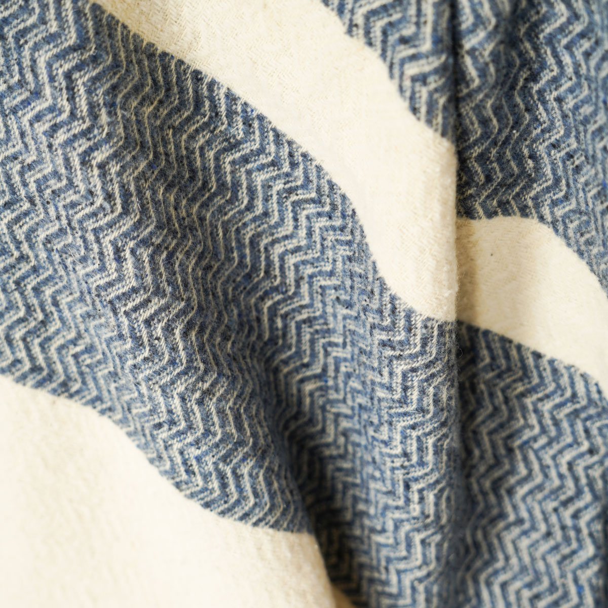 Plaid Lima Bleu de prusse bleu de prusse, DODO