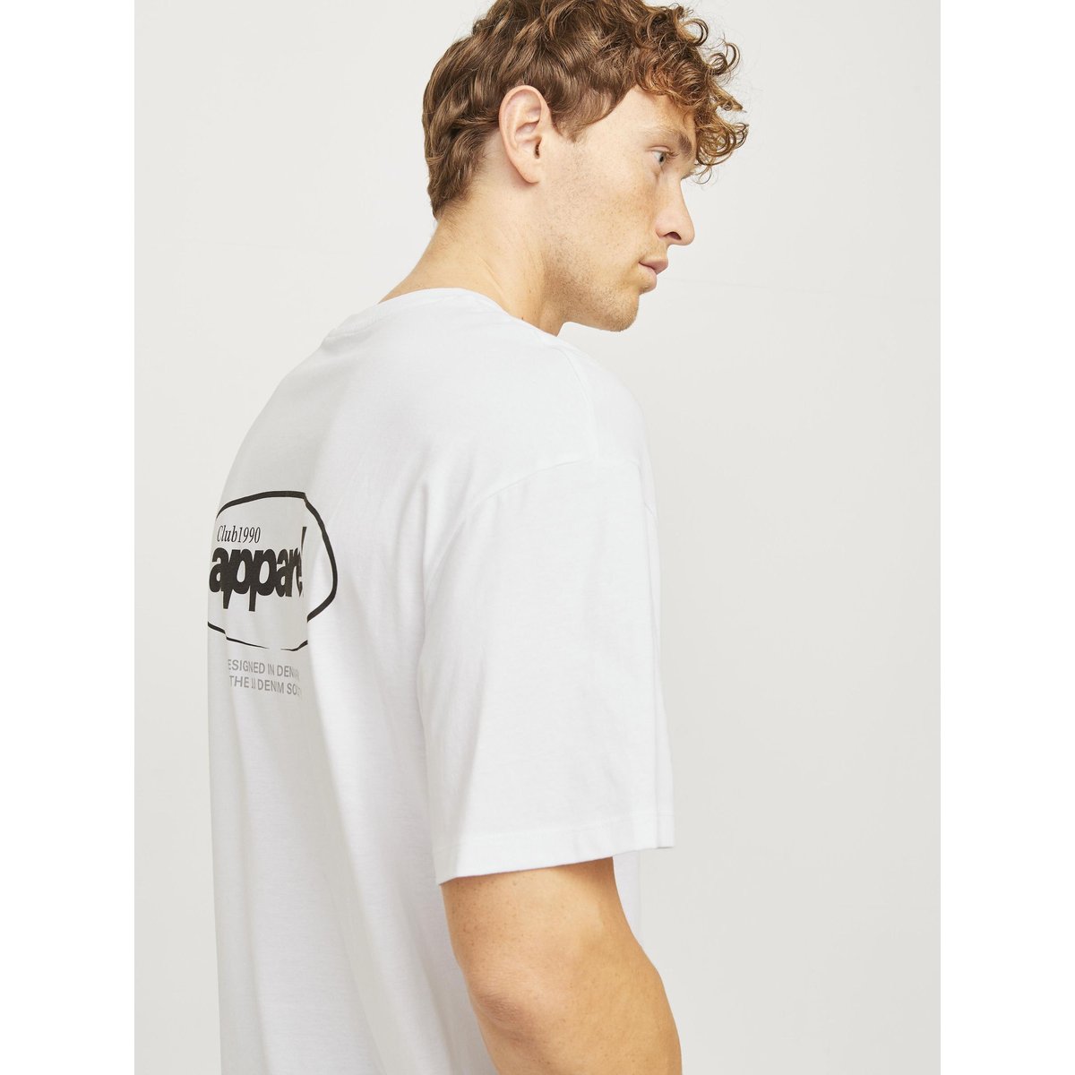 T-Shirt white 1, JACK & JONES