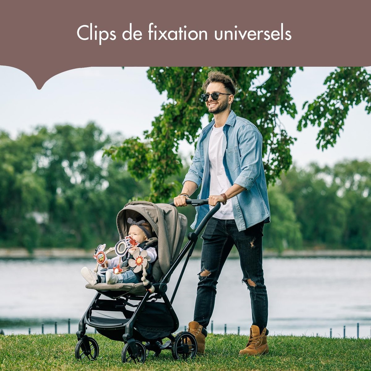 Arche d’activité pour poussette Tiny Rocker tiny rocker, TINY LOVE