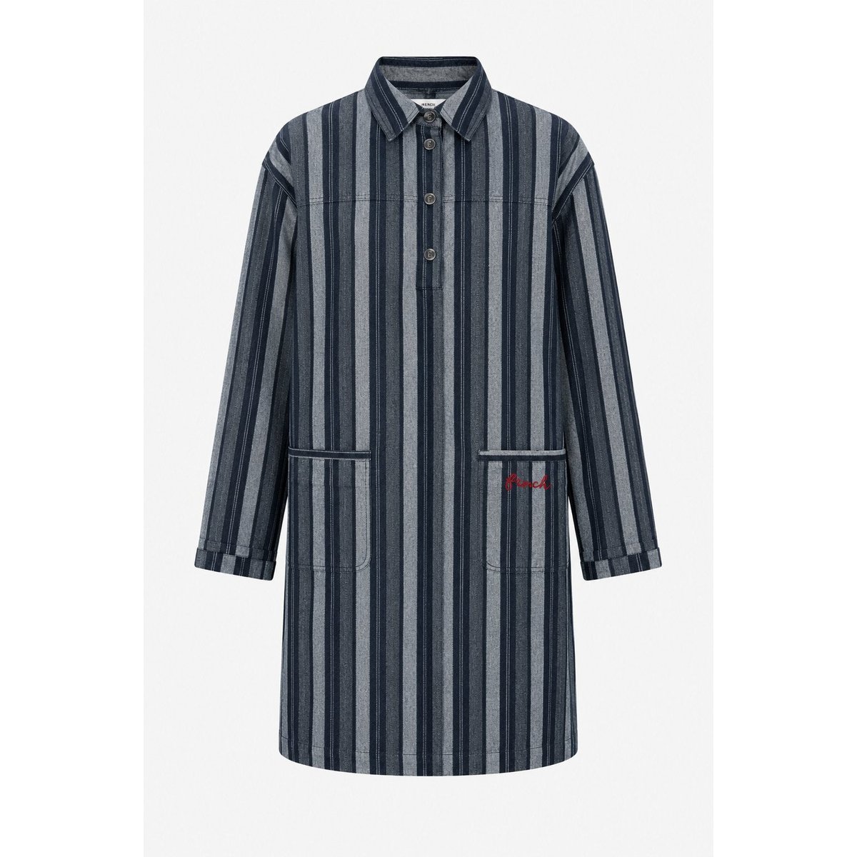 Robe Naxos en coton NAXOS bleu nuit, FRNCH