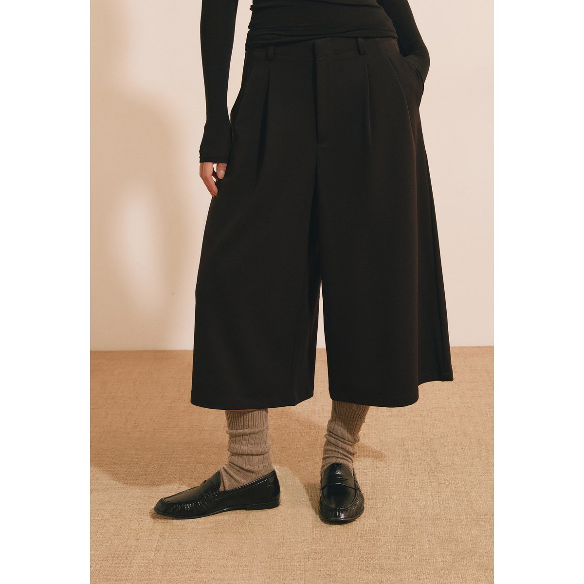 Jupe culotte PAULA noir, ETAM