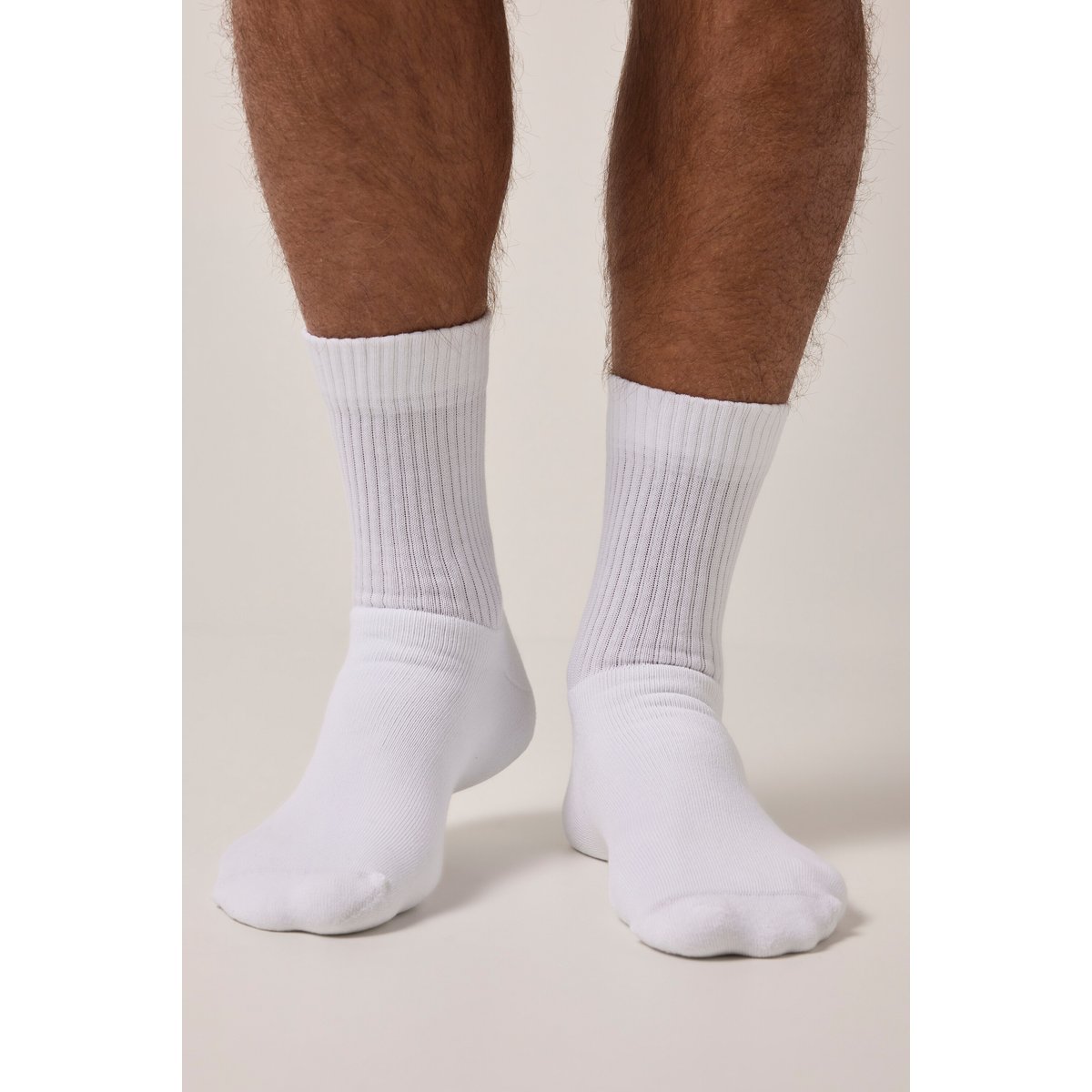 Chaussette de sport. Spécial tennis. Semelle blanc neige, JP1880