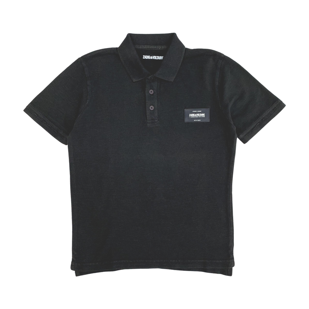 Polo enfant - Très bon état noir, ZADIG&VOLTAIRE