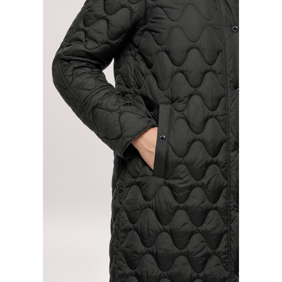 Veste outdoor à capuche noir, BETTY BARCLAY