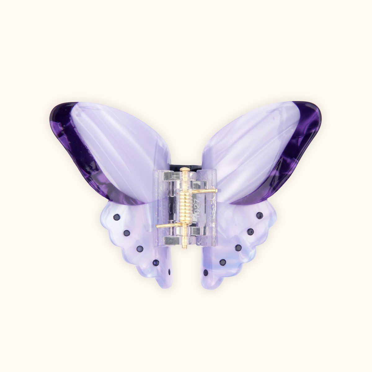 Pince à cheveux PAPILLON MAUVE mauve, COUCOU SUZETTE