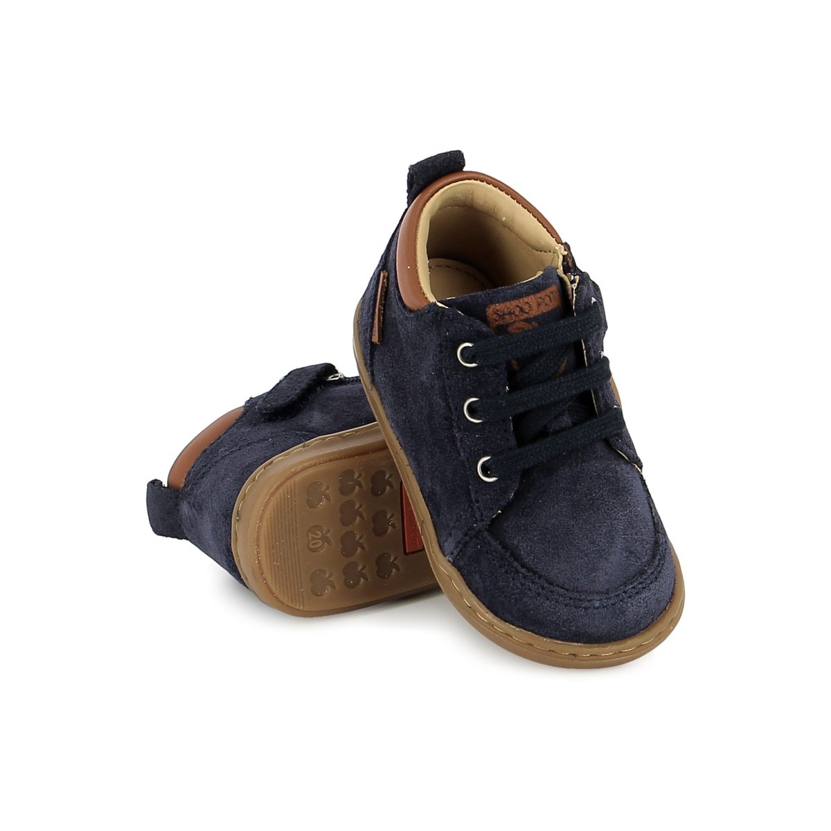 Basket à Lacets et Zip BOUBA ZIP MIKO marine, SHOO POM