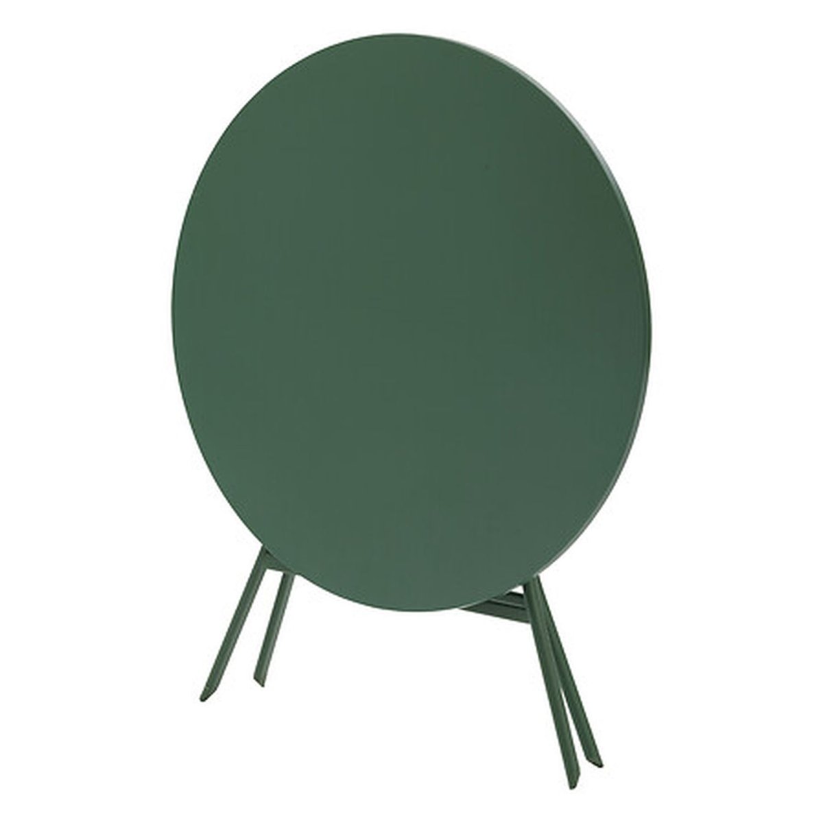 Table de jardin pliante ronde 4 places GREENSBORO vert, HESPERIDE