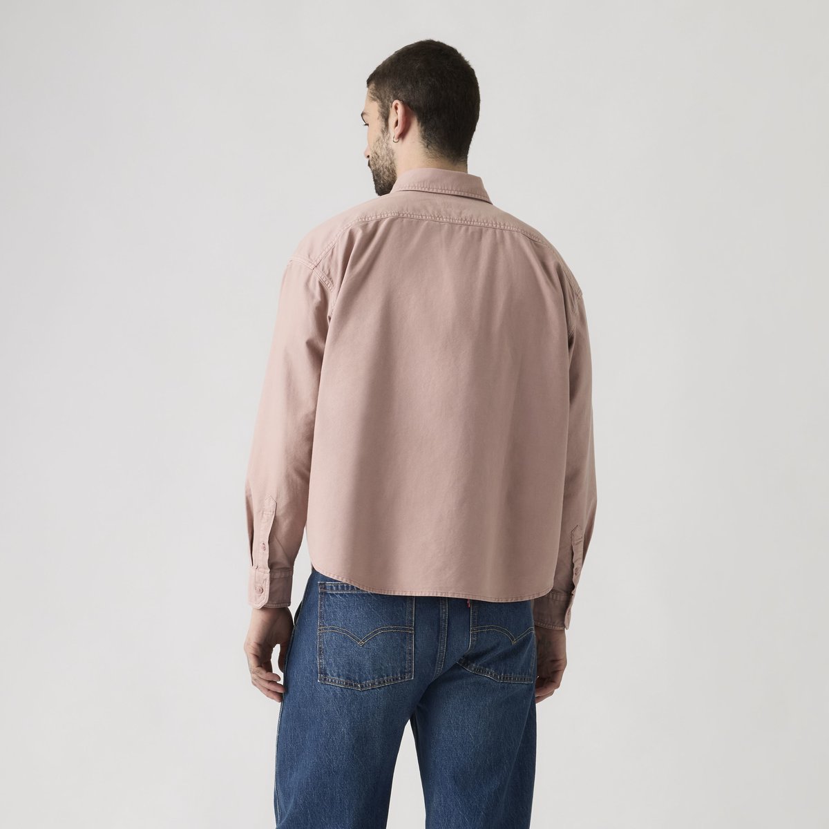 Chemise Boxy Zandt rose - woodrose garment dye, LEVI'S