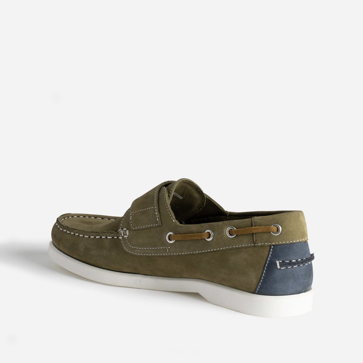 Mocassin en cuir TONIN kaki, ERAM