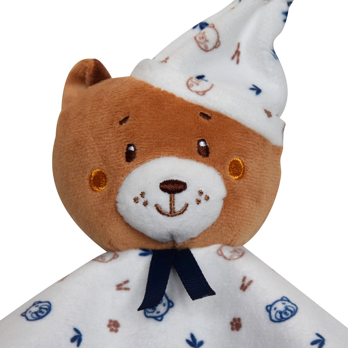 Doumou tetinou ours velours doux marron, SUCRE D'ORGE