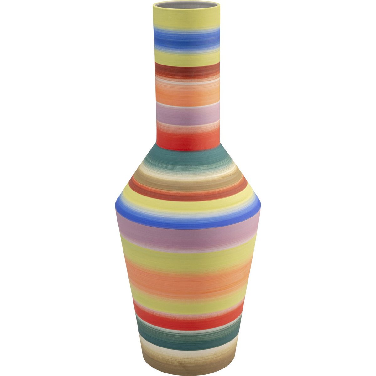 Vase bouteille arc-en-ciel multicolore, KARE DESIGN
