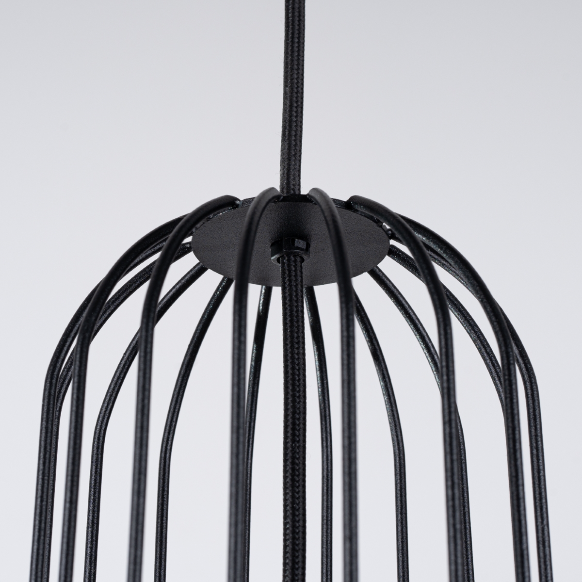 Lustre Acier Noir G9 3 Brina noir, EDEN