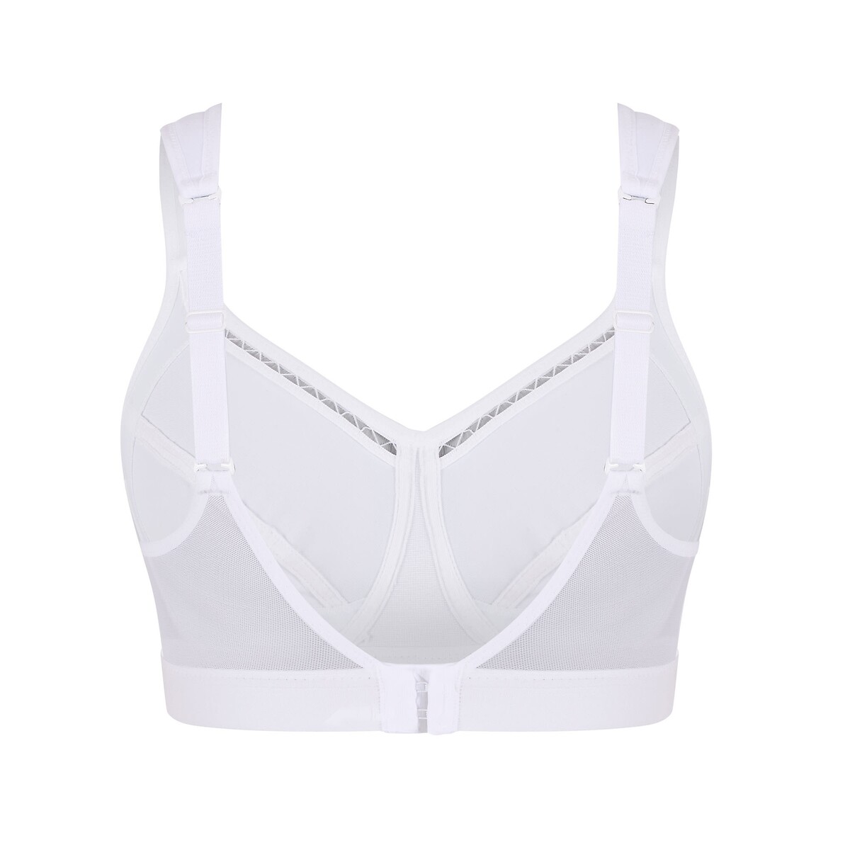 Brassière de sport Classic B, maintien élevé blanc, CHAMPION SHOCK ABSORBER
