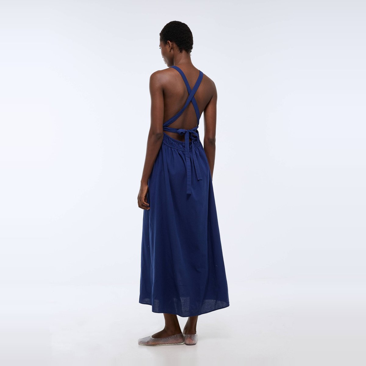 Robe de plage en coton BIO GOTS penombre, MONOPRIX
