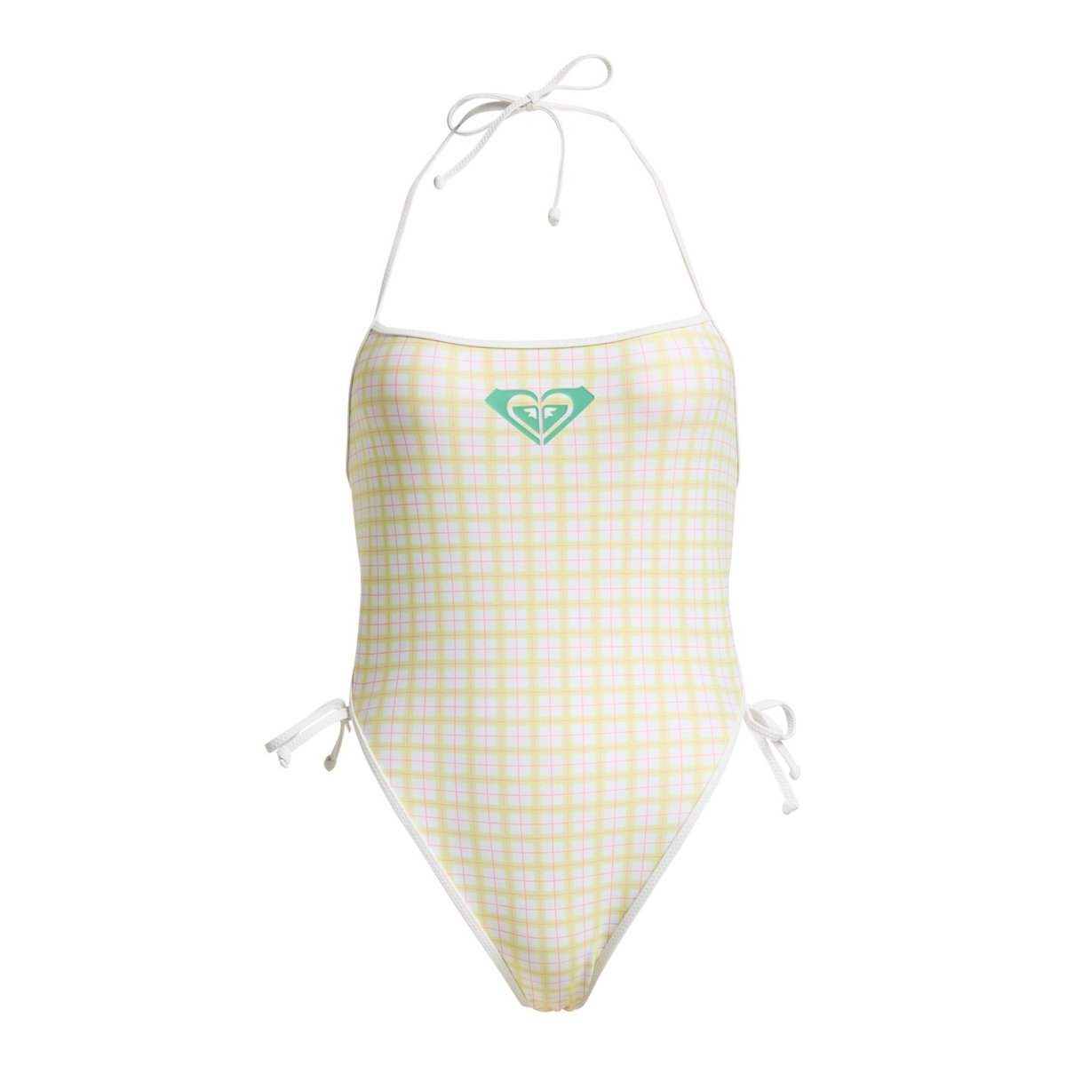Maillot de bain une pièce réversible THE SWELL RV ONE-PIECE. blanc cloud dancer swell plaid, ROXY