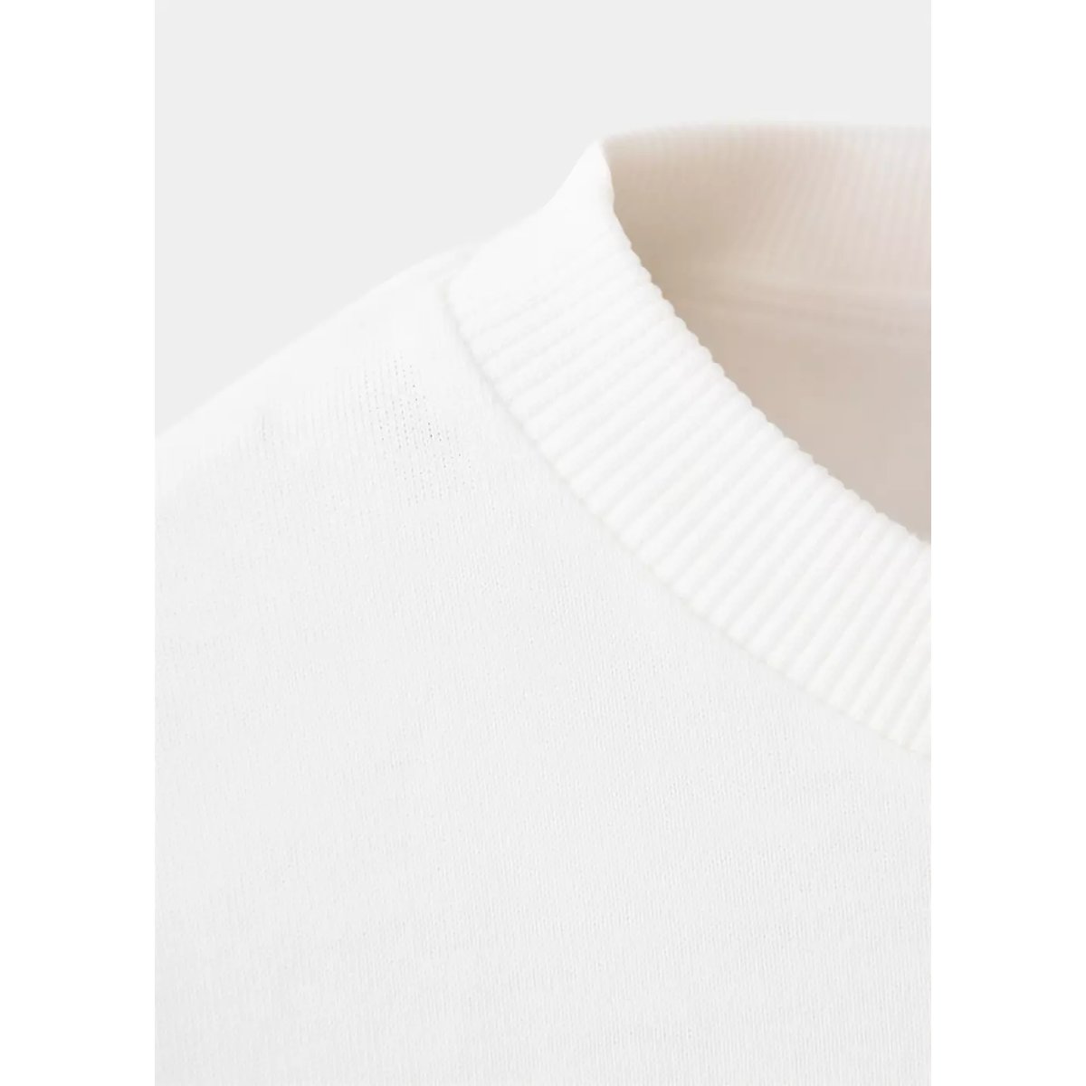 T-shirt en coton avec imprimé floral et message blanc cassé, MANGO KIDS