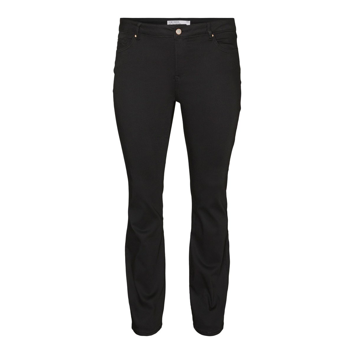Jean Coupe Droite black, VERO MODA