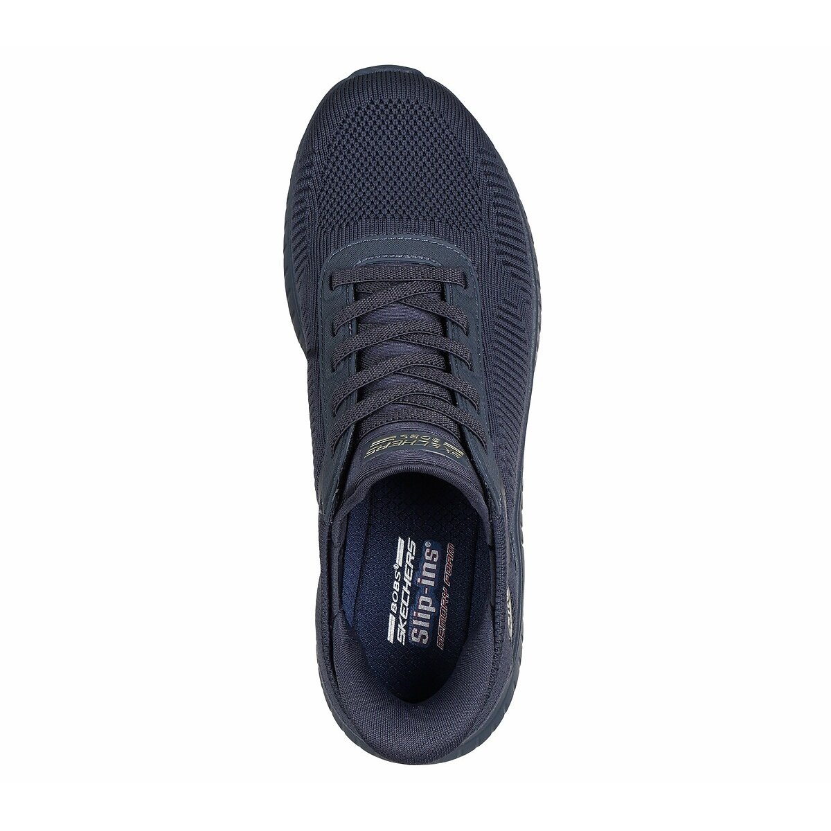Baskets Slip-Ins: Bobs Squad Chaos bleu foncé, SKECHERS