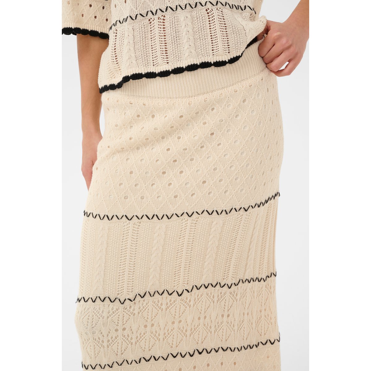Jupe beige whitecap, CULTURE