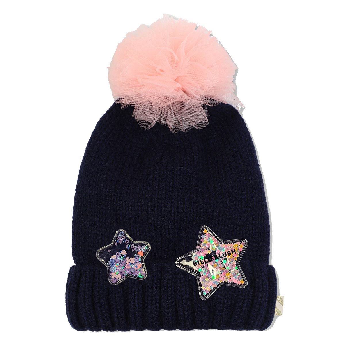Chapeau avec confettis indigo blue, BILLIEBLUSH