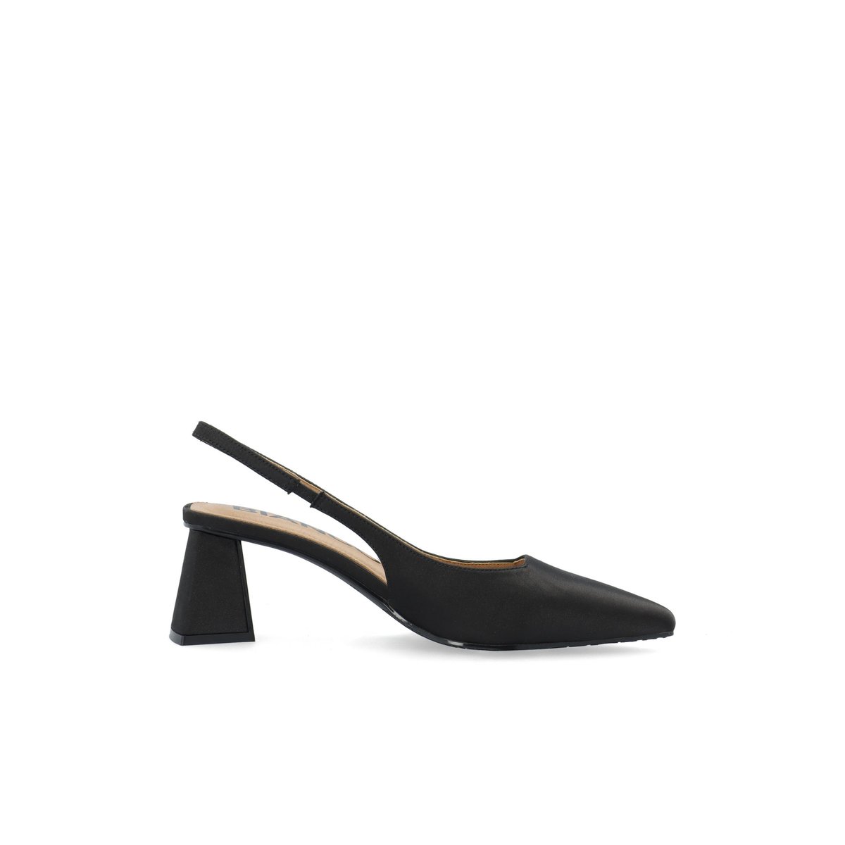 Chaussures À Bride Arrière black1, BIANCO