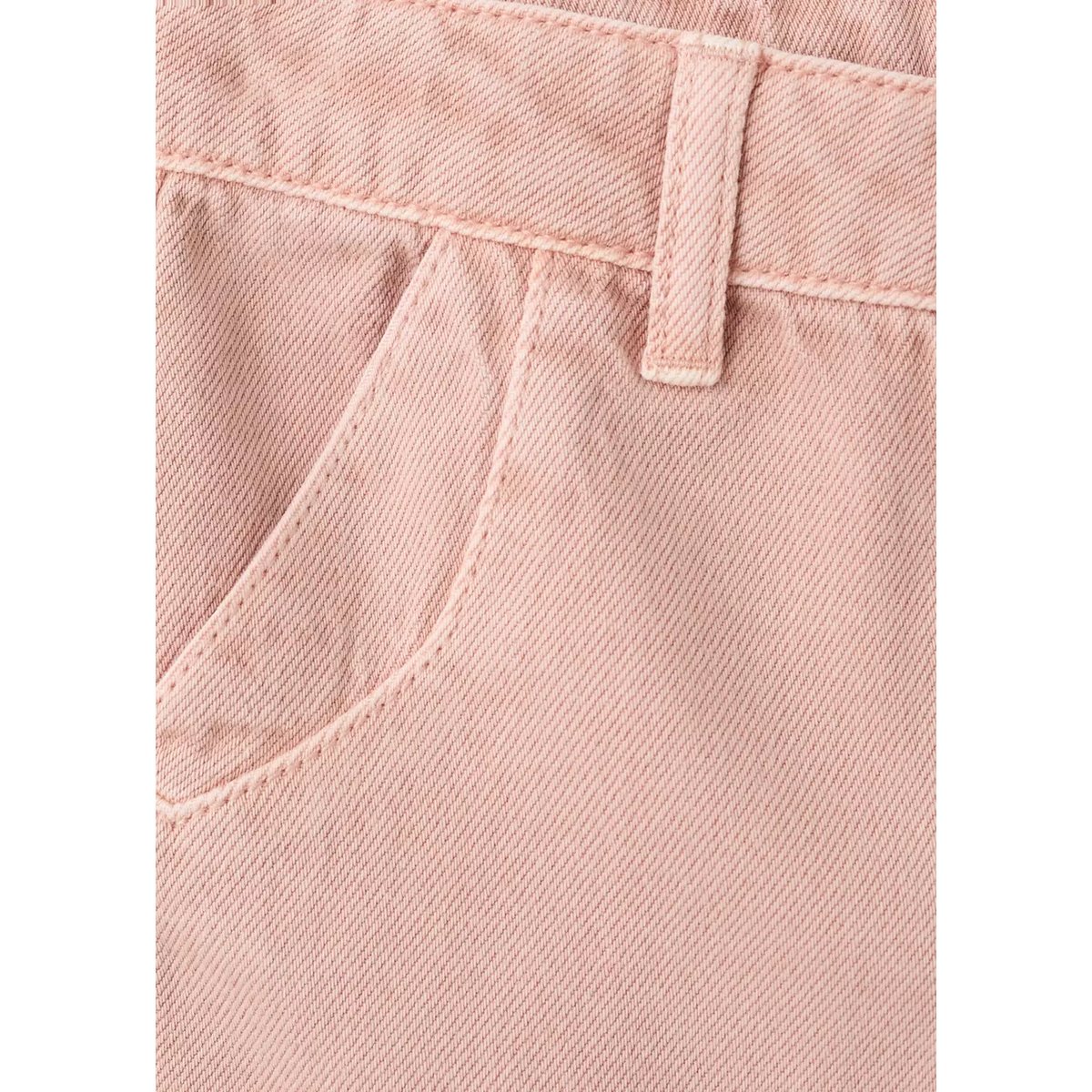 Bermuda jean rose pâle, MANGO BABY