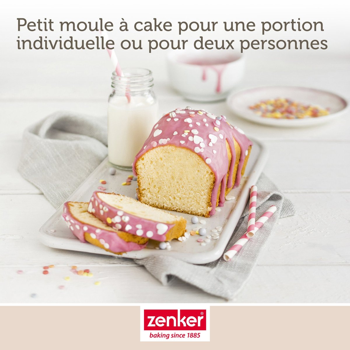 Set de 5 ustensiles de pâtisserie moule à gâteaux SPÉCIAL MINI noir, ZENKER