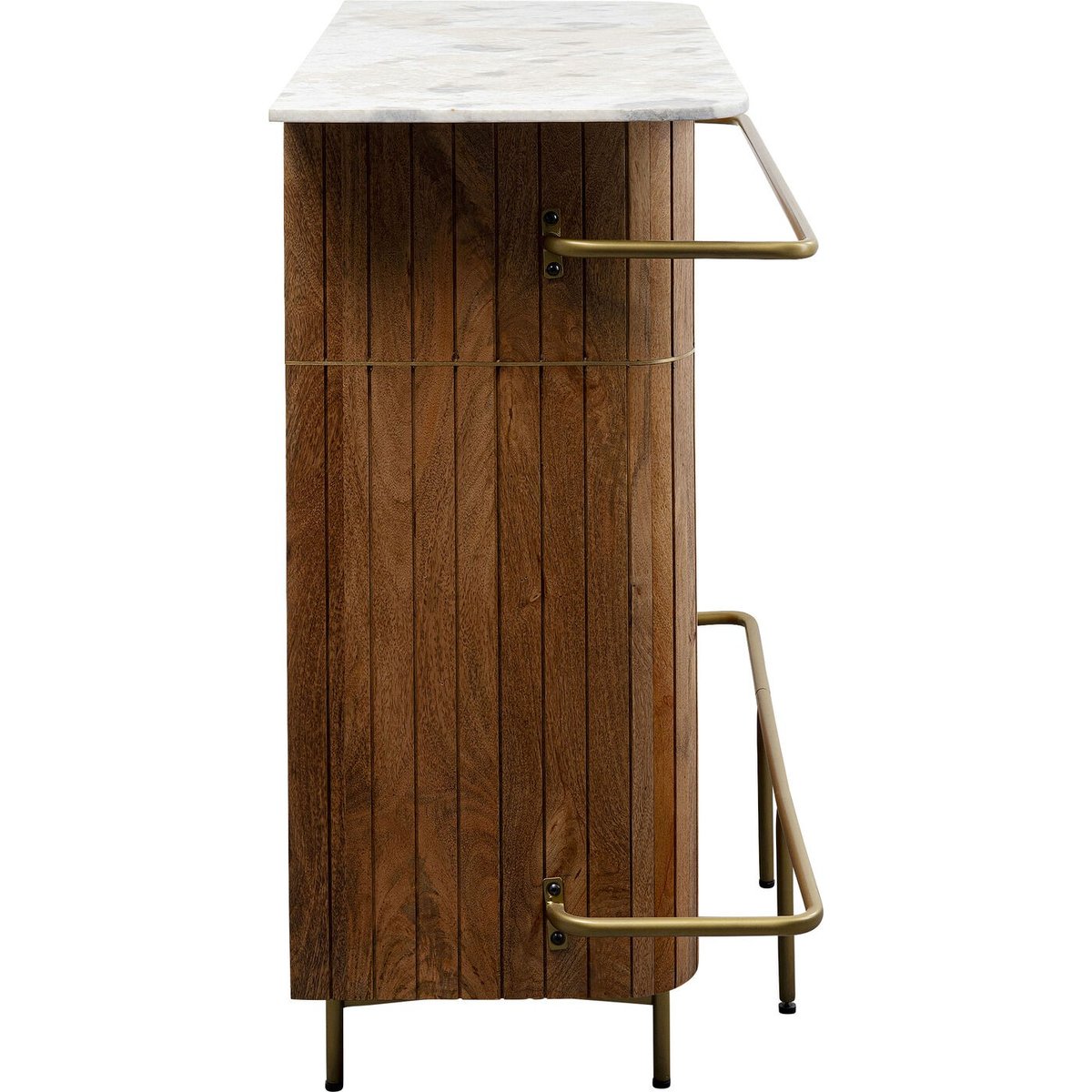 Bar en manguier et marbre, GRACE autres, KARE DESIGN